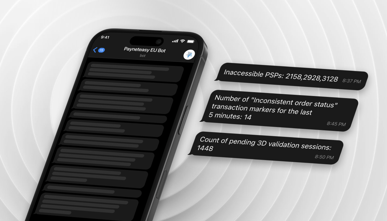 Payneteasy monitoring system: how to stay on top of critical events